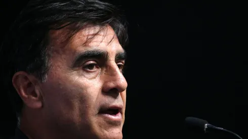 El entrenador Gustavo Quinteros podría estar dirigiendo su último partido en Colo Colo. (Foto: Javier Salvo/ Photosport)
