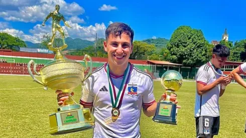 ¿Brillará el 2024? Delantero de Colo Colo Sub 20 fue elegido el mejor jugador de la Copa Xerém