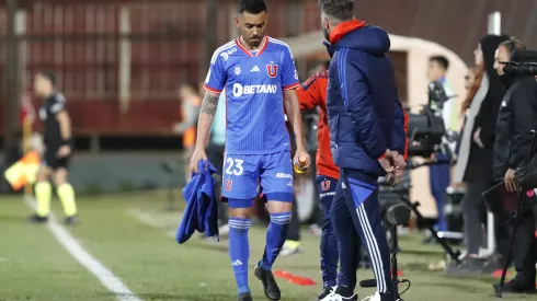 Nery Domínguez se despide de la Universidad de Chile (Foto: Photosport)
