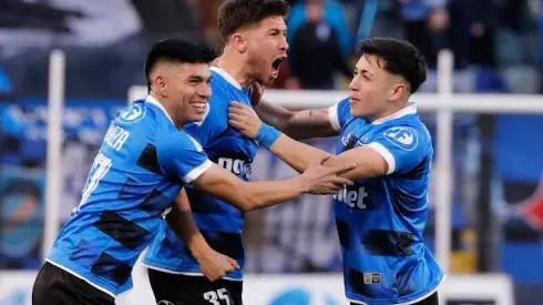 Futbol,  Huachipato vs Ohiggins<br />
Fecha 18, campeonato Primera  2023.<br />
El jugador de Huachipato Felipe Loyola , derecha , celebra su gol contra Ohiggins durante el partido de primera division disputado en el estadio Huachipato<br />
Talcahuano, Chile.<br />
22/07/2023<br />
Marco Vasquez/Photosport
Football,Deportes Copiapo vs Cobresal.<br />
18 th date, National Championship 2023.<br />
Huachipato player Felipe Loyola , right , celebra tes his goal against Ohiggins during the first division match at Huachipato stadium in Talcahuano , Chile.<br />
22/07/2023<br />
Marco Vasquez/Photosport
