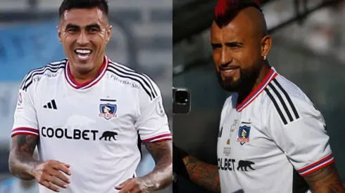 Darío Lezcano le hizo un guiño a Arturo Vidal para que vuelva a Colo Colo. (Foto: Photosport)
