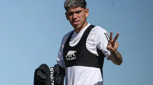 El delantero Carlos Palacios es uno de los 29 jugadores que están en la pretemporada de Colo Colo en Uruguay. (Foto: Colo Colo)
