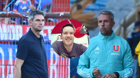 Caamaño comparó al ex entrenador azul con el actual.
