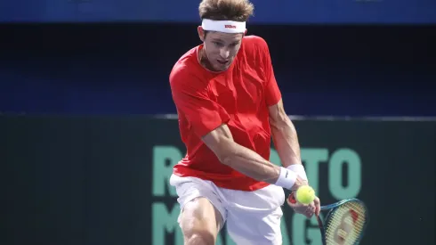 Nicolás Jarry sufre sorprendente derrota por la Copa Davis (Foto: Photosport)
