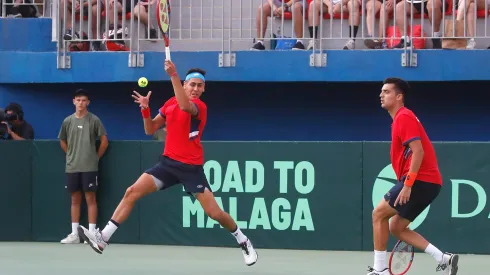 Alejandro Tabilo y Tomás Barrios no pudieron ante los hermanos Huertas del Pino. 
