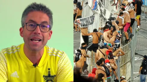 Pelotazo perdió la paciencia tras los incidentes en el Estadio Nacional.
