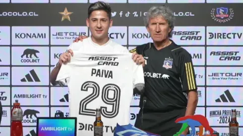 Guillermo Paiva fue presentado en conferencia de prensa en el Estadio Monumental. (Foto: Captura)
