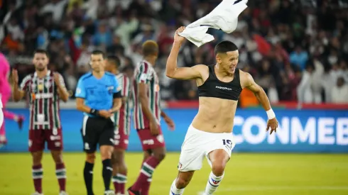 El delantero paraguayo marcó el único gol en el duelo de ida y pone en ventaja a Liga de Quito ante Fluminense
