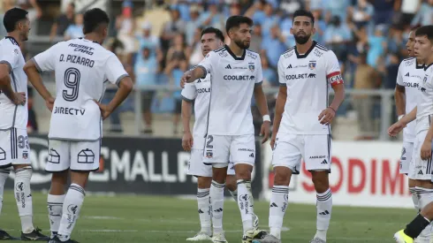 Emiliano Amor lideró a Colo Colo en Rancagua. (Foto: Jorge Loyola/Photosport)