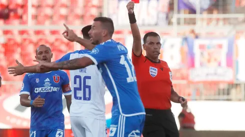 Luciano Pons conoció su sanción tras recibir roja en partido de la U ante Audax. 
