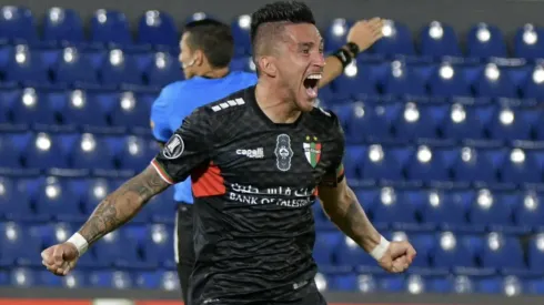 Palestino hace la primera parte de la tarea ante Nacional de Paraguay. (Foto: PalestinoSADP)
