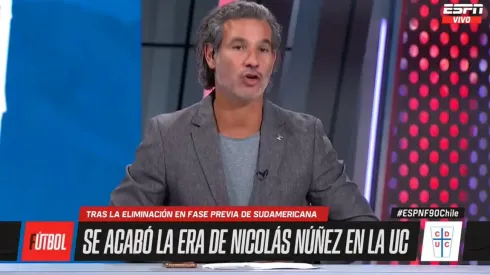 Dante Poli se refiere al despido de Nicolás Núñez en la UC: (Foto: ESPN)
