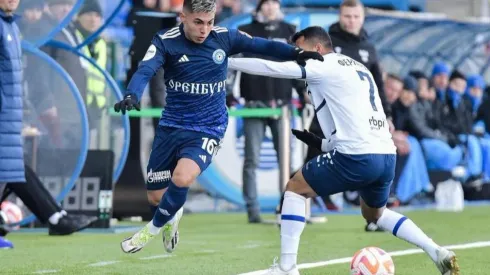 Jordhy Thompson se desquitó desde Rusia por la derrota de Colo Colo en el Superclásico. (Foto: Instagram)