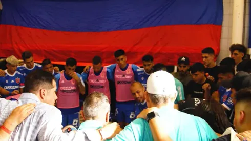 La potente arenga de Marcelo Díaz antes del Superclásico.
