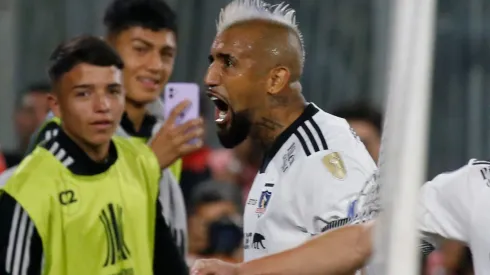 Arturo Vidal le respondió a la prensa tras la clasificación de Colo Colo a fase de grupos de Copa Libertadores. (Foto: Photosport)
