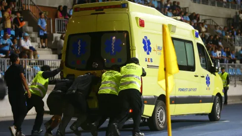 Ambulancia falla en el partido entre Iquique y Cobresal

