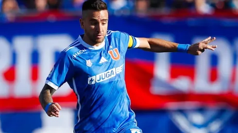 Matías Zaldivia no pudo completar el encuentro de la U por la quinta fecha. (Foto: Club Universidad de Chile)
