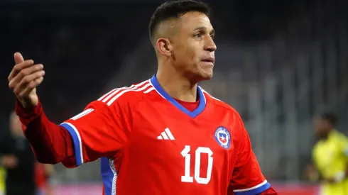 Alexis Sánchez será titular en Chile ante Albania. (Foto: Photosport)
