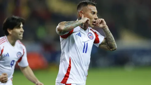 Eduardo Vargas tuvo una tierna visita en su retorno a La Roja.
