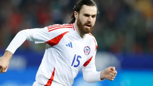 Ben Brereton tuvo la oportunidad de ingresar en el segundo tiempo en el triunfo de la Roja ante Albania. (Foto: Photosport)

