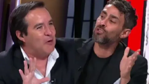 Cristián Caamaño y  Jorge Valdivia tuvieron una acalorada discusión en ESPN.
