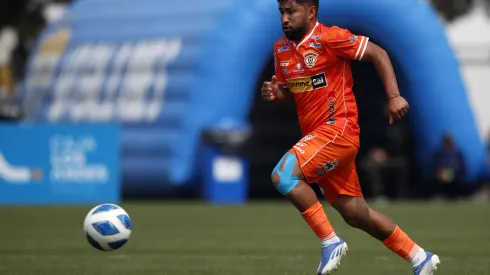 Futbol, Magallanes vs Cobreloa.<br />
Cuartos de final, Copa Chile 2022.<br />
El jugador de Cobreloa Nicolas Maturana es fotografiado durante el partido de ida de los cuartos de final de la Copa Chile contra Magallanes  disputado en el estadio Municpal de Sanbernardo en Santiago, Chile.<br />
23/09/2022<br />
Andres Pina/Photosport
Football, Magallanes vs Cobreloa.<br />
2022 Copa Chile Championship Round of eight.<br />
Cobreloa's player Nicolas Maturana is pictured during the first leg match of the Copa Chile Championship against Magallanes held at the Municipal de San Bernardo stadium in Santiago, Chile.<br />
23/09/2022<br />
Andres Pina/Photosport
