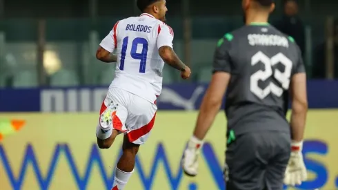 Marcos Bolados anotó su segundo gol con la camiseta de la Selección Chilena. (Foto: La Roja)
