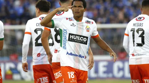 César Munder logra el gol del empate parcial para Cobresal ante la U. (Foto: Photosport)
