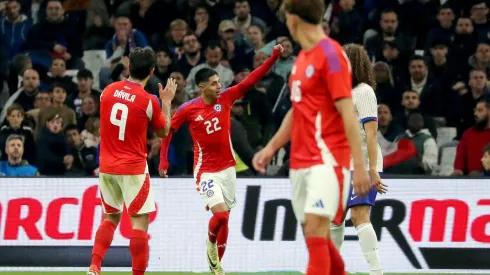Darío Osorio fue una de las figuras del Francia vs Chile. (Foto: Manu Blondeau/AOP/SIPA/PHOTOSPORT)
