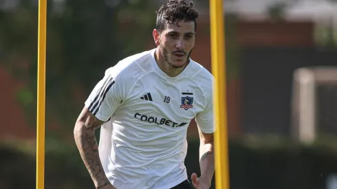 Gonzalo Castellani se incorporó esta semana a Colo Colo. (Foto: Photosport)
