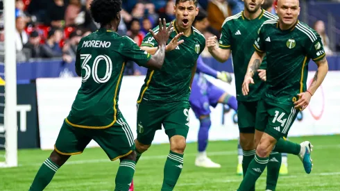 Felipe Mora marcó en la derrota del Portland Timbers ante Vancouver Whitecaps. (Foto: @TimbersFC)
