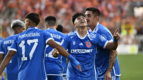 Marcelo Morales convirtió el 2-0 para Universidad de Chile ante Cobreloa.
