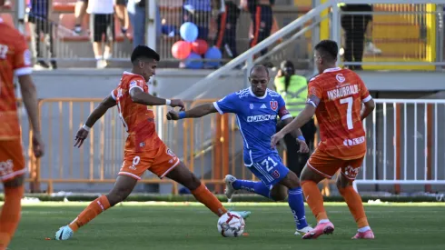 Cobreloa no pudo ante la U en Calama. (Foto: Photosport)
