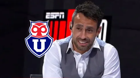 Mago Valdivia le hace un queque a jugador de la U.
