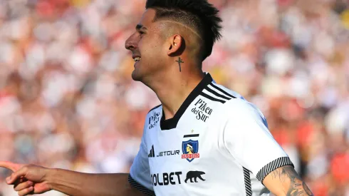 Guillermo Paiva puede celebrar tranquilo su primer gol con Colo Colo. (Foto: Javier Salvo/Photosport)