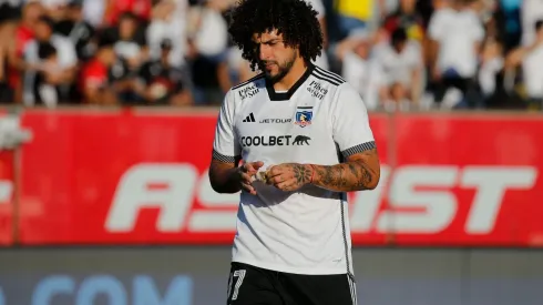 Maximiliano Falcón llegó a su séptima expulsión en Colo Colo. (Foto: Photosport)
