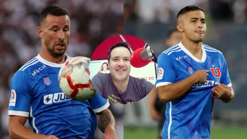 Caamaño se la juega con la delantera azul frente a Unión Española.
