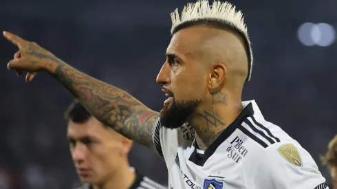 En Brasil destacaron a Arturo Vidal para el partido de Colo Colo vs Fluminense. (Foto: Marcelo Hernández/Photosport)
