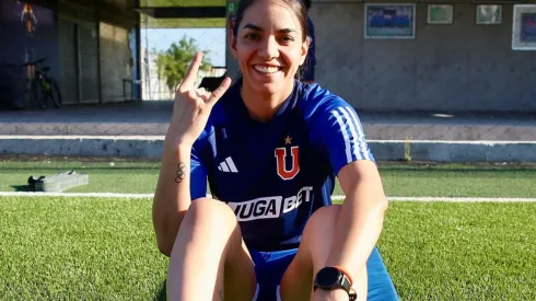 El gesto del plantel de Universidad de Chile a Natalia Campos.
