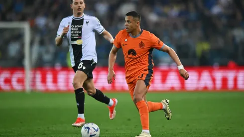 Alexis Sánchez ingresó en el complemento en triunfo del Inter. 
