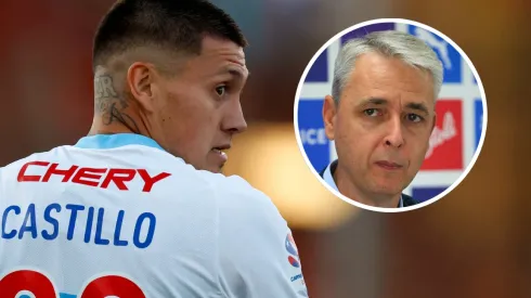 Tiago Nunes se refiere al presente de Nicolás Castillo. (Foto: Photosport)
