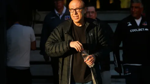 Alfredo Stohwing viajó por sus propios medios desde Brasil a Santiago tras el partido de Colo Colo contra Fluminense por Copa Libertadores. (Foto: Photosport)