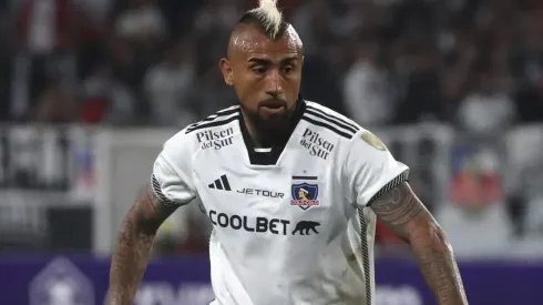 Arturo Vidal será titular en Colo Colo en el partido ante Cobreloa. (Foto: Photosport)
