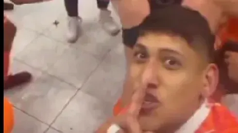 El plantel de Cobreloa se burla de Colo Colo.