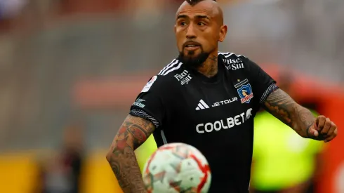 Arturo Vidal fue la figura del triunfo de Colo Colo en el clásico contra Universidad Católica. (Foto: Photosport)