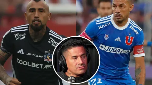 Kike Acuña eligió entre Arturo Vidal y Marcelo Díaz. (Foto: Photosport)
