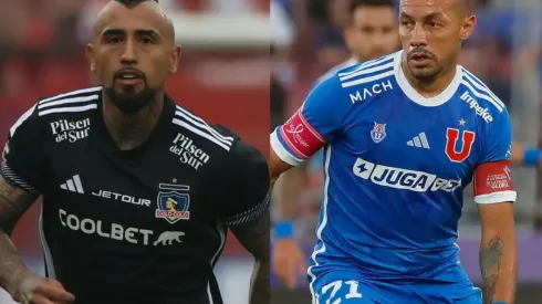 Se agranda la discusión por las preferencias entre Arturo Vidal y Marcelo Díaz. (Foto: Photosport)
