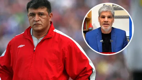 Claudio Borghi reacciona a información entregada por Juan Cristóbal Guarello. (Foto: Photosport)
