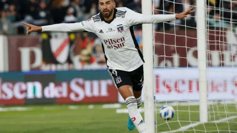 Juan Martín Lucero anotó 24 goles durante la temporada 2022 en Colo Colo. (Photosport)
