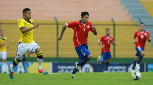 Luciano Cabral en la selección chilena sub 20
